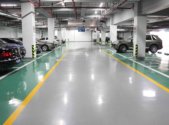 停車場(chǎng)停車位地坪